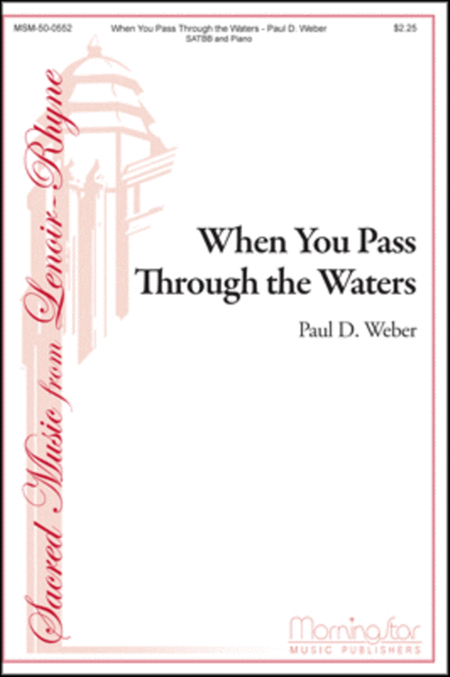 When You Pass Through The Waters Divisi scores gallery preview page 1