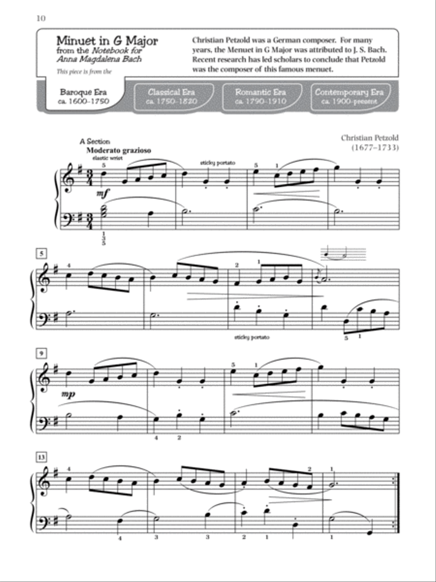 Pathways to Artistry -- Masterworks, Book 3 Piano Method scores gallery preview page 3
