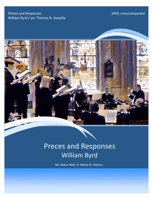 Book cover for Preces and Responses (SATB)