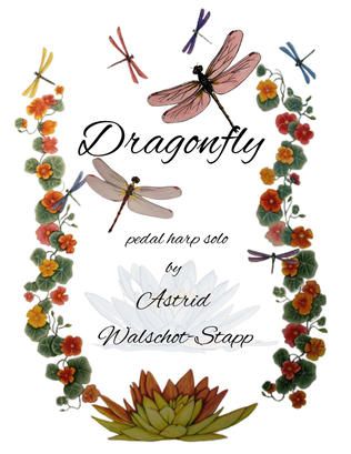 Book cover for Dragonfly - Pedal Harp