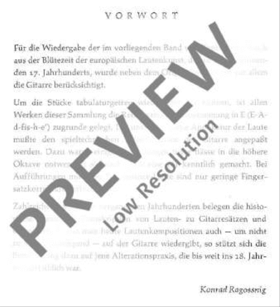 Musik der Renaissance Musik der Renaissance Classical Guitar scores gallery preview page 5