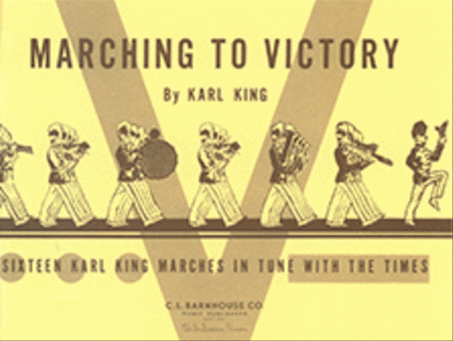 Marching to Victory Book Cornet scores gallery preview page 1
