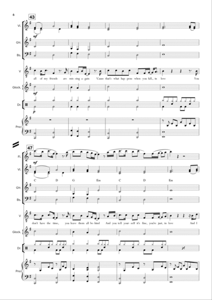 Tv Flute scores gallery preview page 6