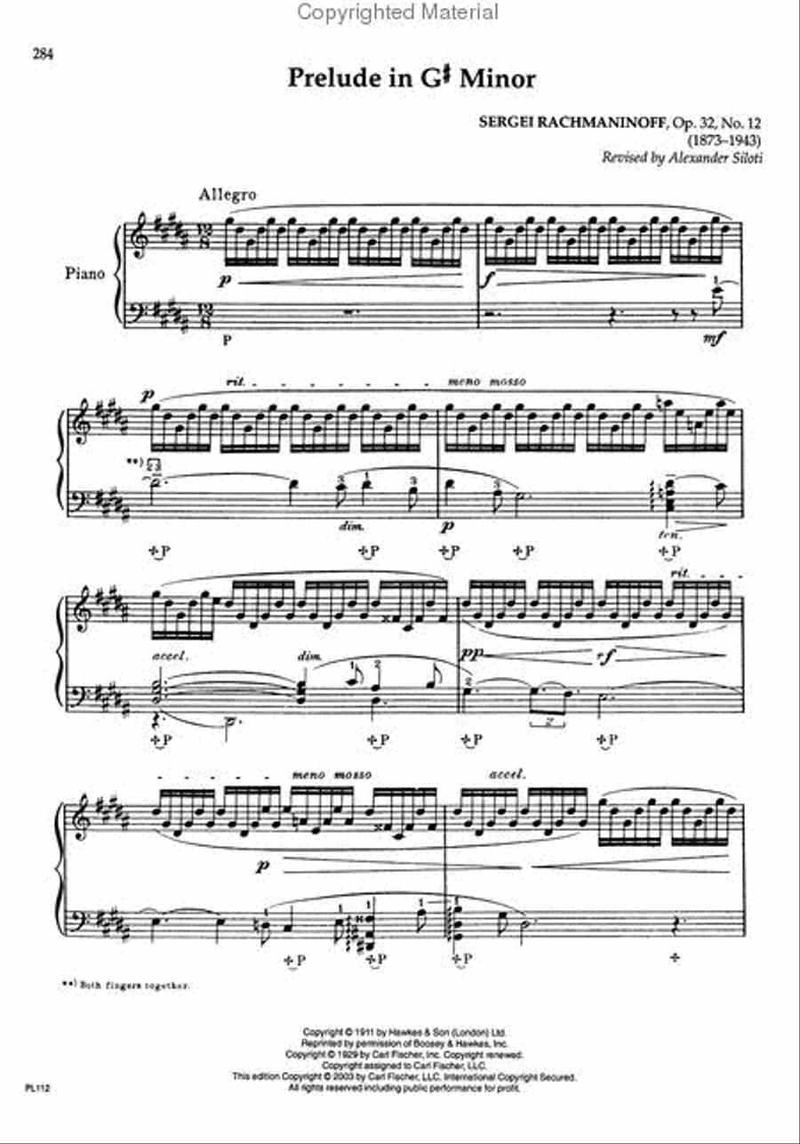 The Alexander Siloti Collection Piano Solo scores gallery preview page 3