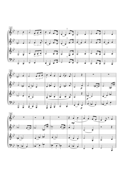 Pilgerchor aus der Oper "Tannhäuser" für Horn Quartett image number null