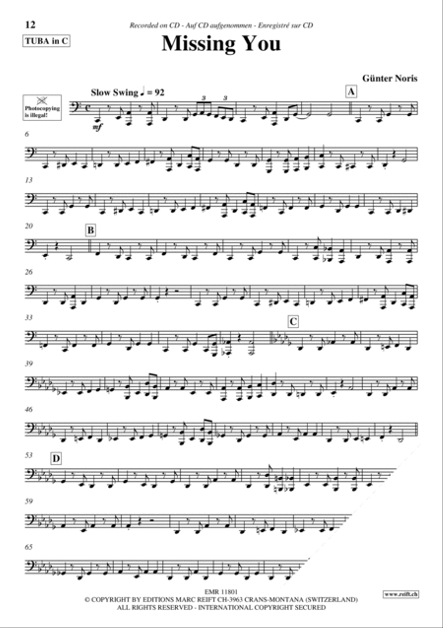 Play The Tuba With The Ballroom Dance Orchestra Vol. 8 Tuba scores gallery preview page 12