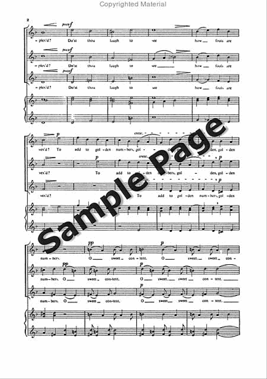<br>Sheet music extract
