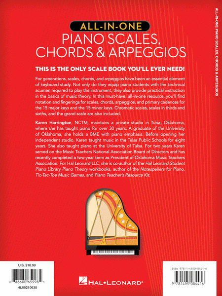 All-in-One Piano Scales, Chords & Arpeggios