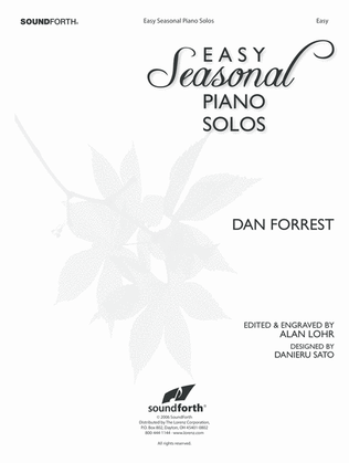 Book cover for Easy Seasonal Piano Solos