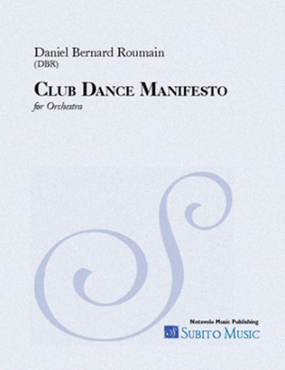 Club Dance Manifesto