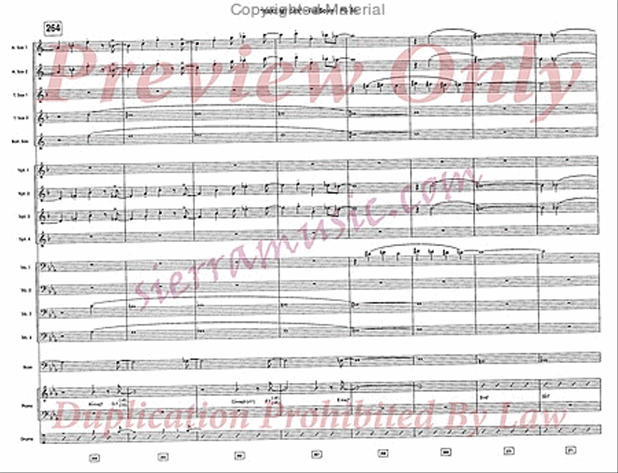 Make My Day Big Band scores gallery preview page 35
