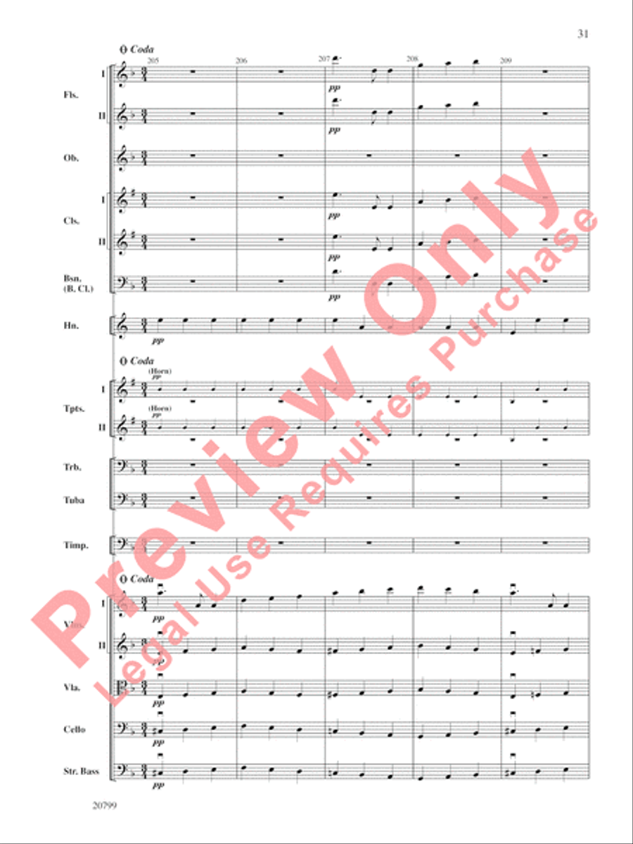 Symphony No. 9 Full Orchestra scores gallery preview page 32