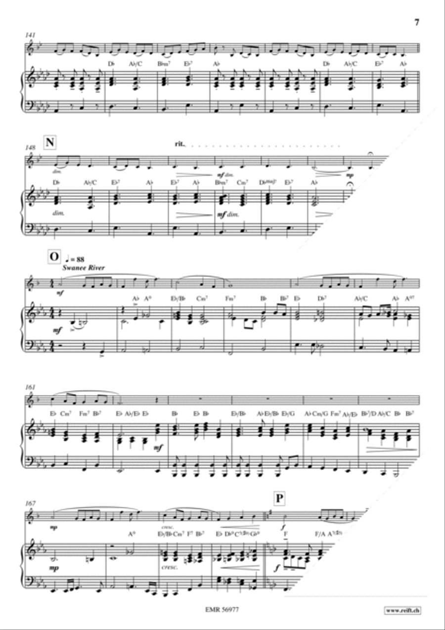 Western Medley Bass Clarinet scores gallery preview page 8