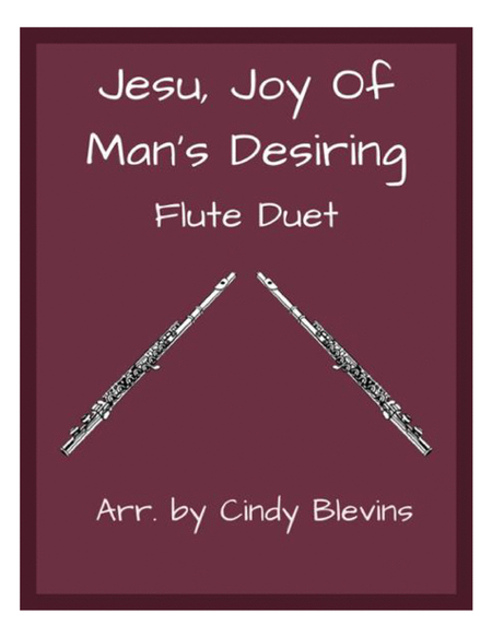 Jesu, Joy of Man's Desiring, for Flute Duet image number null