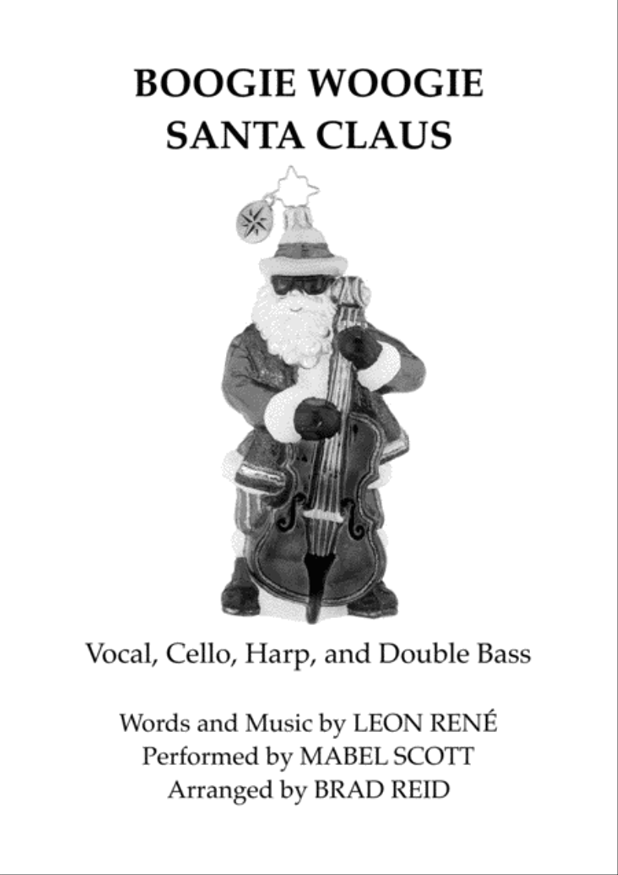 Boogie Woogie Santa Claus Small Ensemble scores gallery preview page 1
