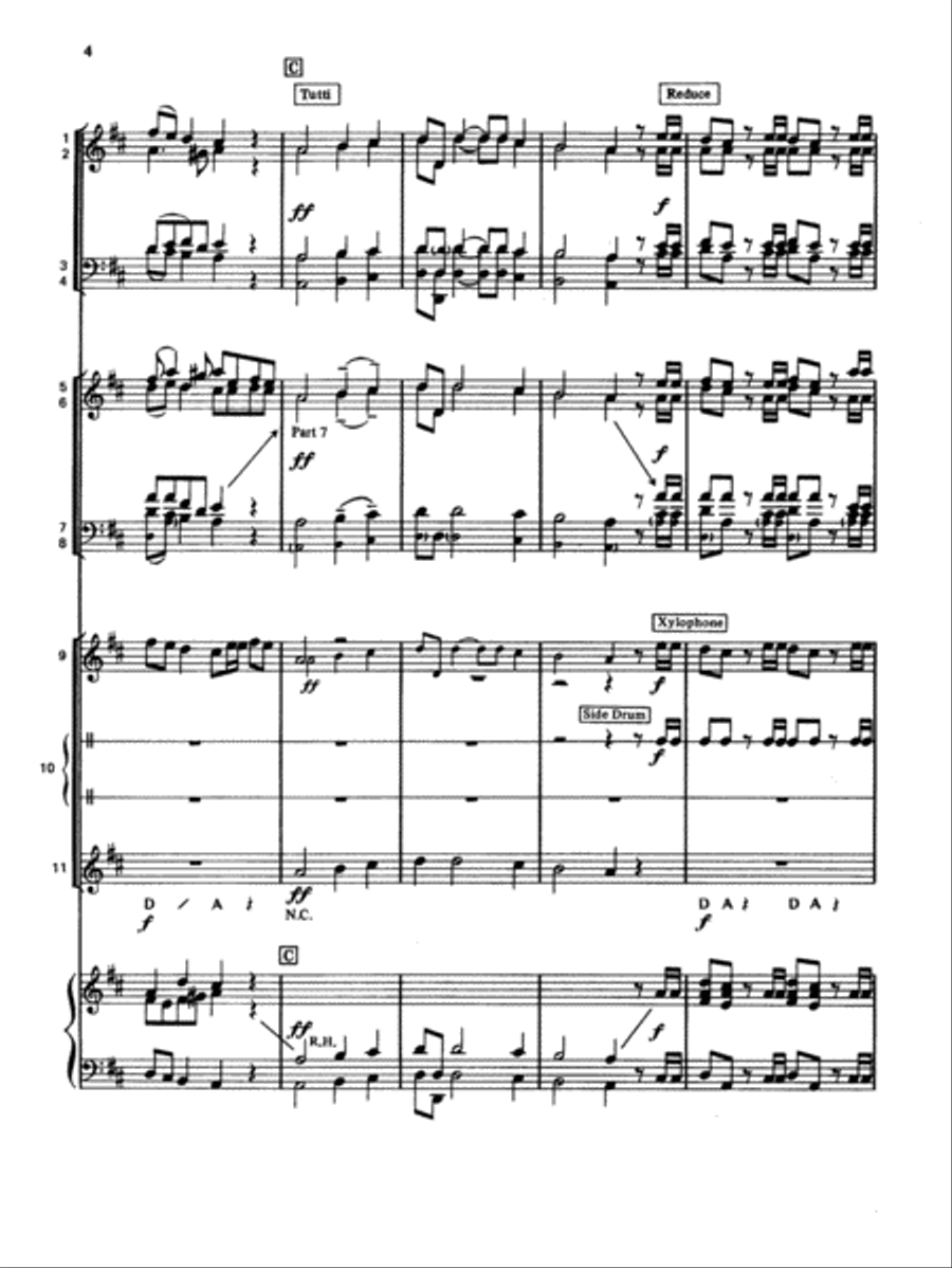 Hallelujah Chorus (from The Messiah) Choir scores gallery preview page 4