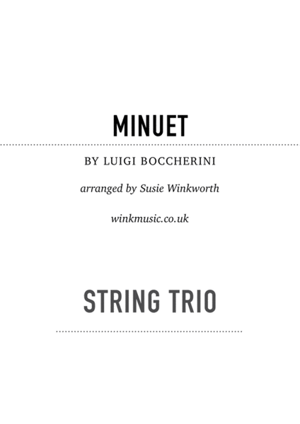 Minuet from String Quintet image number null