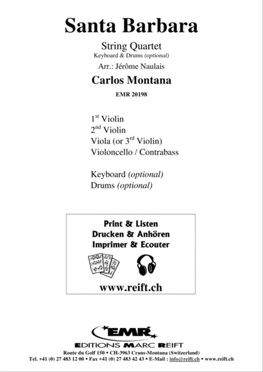 Santa Barbara String Quartet scores gallery preview page 2
