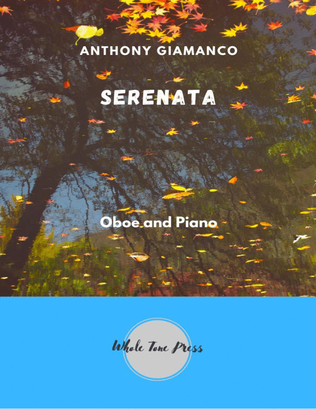 Book cover for SERENATA - oboe and piano