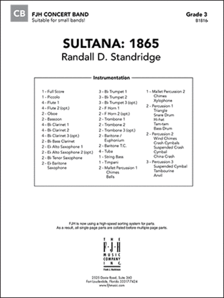 Sultana -- 1865