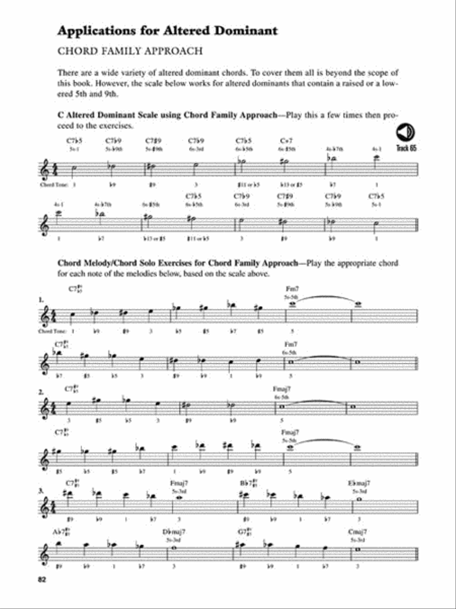Chords for Jazz Guitar Electric Guitar scores gallery preview page 6