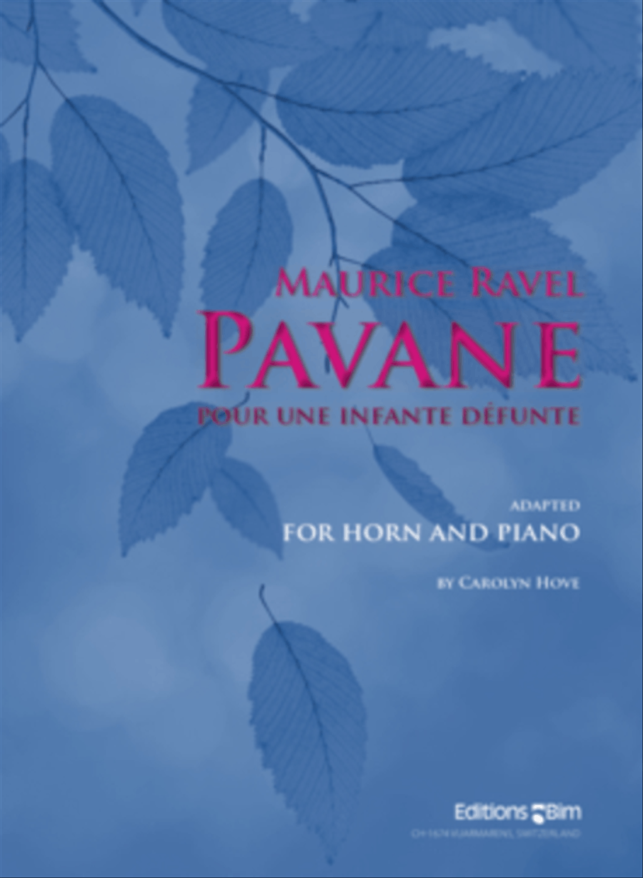 Pavane Horn scores gallery preview page 1