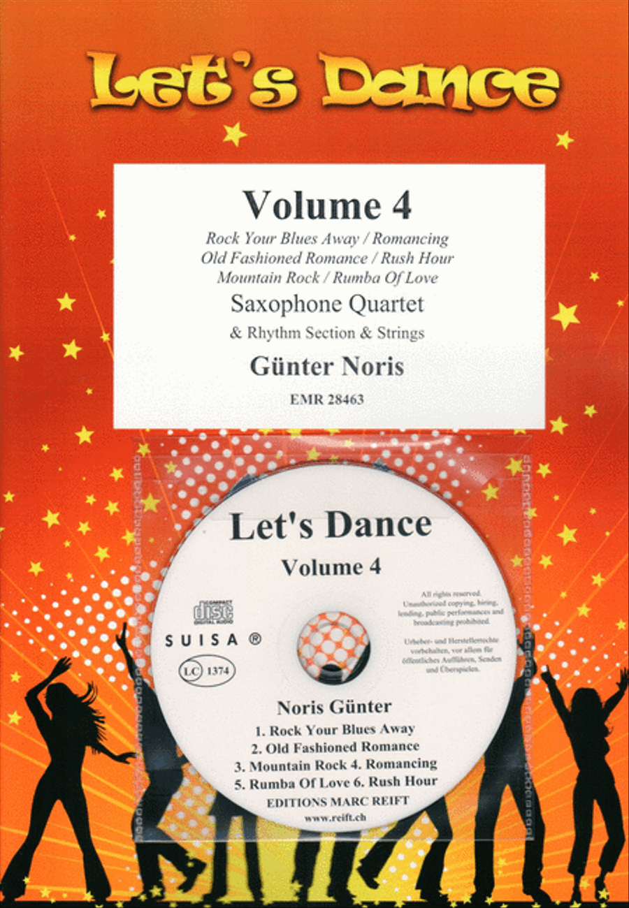 Let's Dance Volume 4 Saxophone Ensemble scores gallery preview page 1
