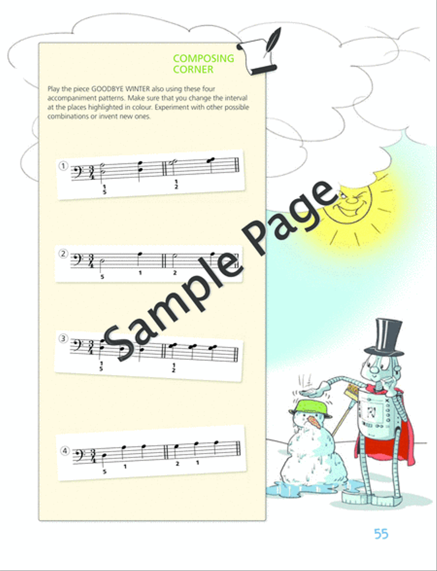 Piano Junior: Lesson Book 2 Piano Method scores gallery preview page 56