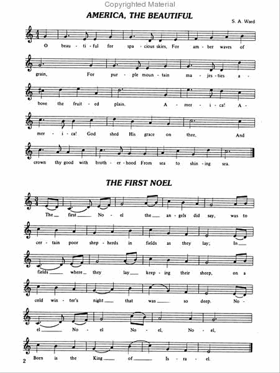 Alfred's Very First Tonechime Arrangements Handbell Choir scores gallery preview page 12