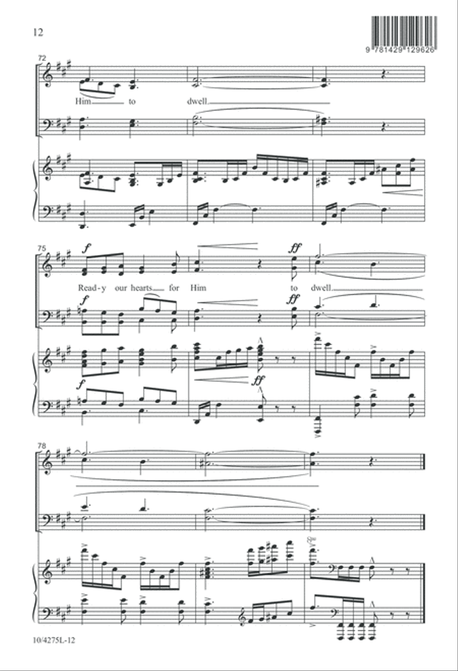 Awaken and Prepare Us Awaken and Prepare Us 4-Part scores gallery preview page 12