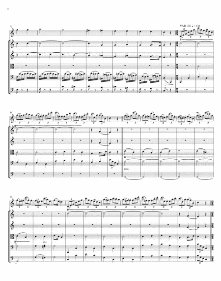 12 Variations on "Ah, vous dirai-je maman", K.265 for flute and orchestra