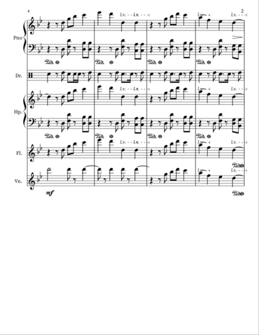 Regarding You Small Ensemble scores gallery preview page 2