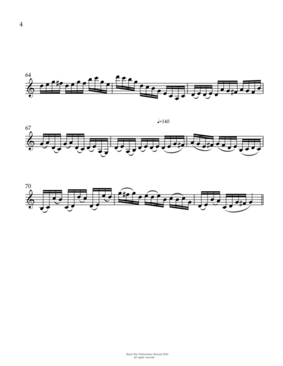 Variations on "Amazing Grace" for solo violin image number null