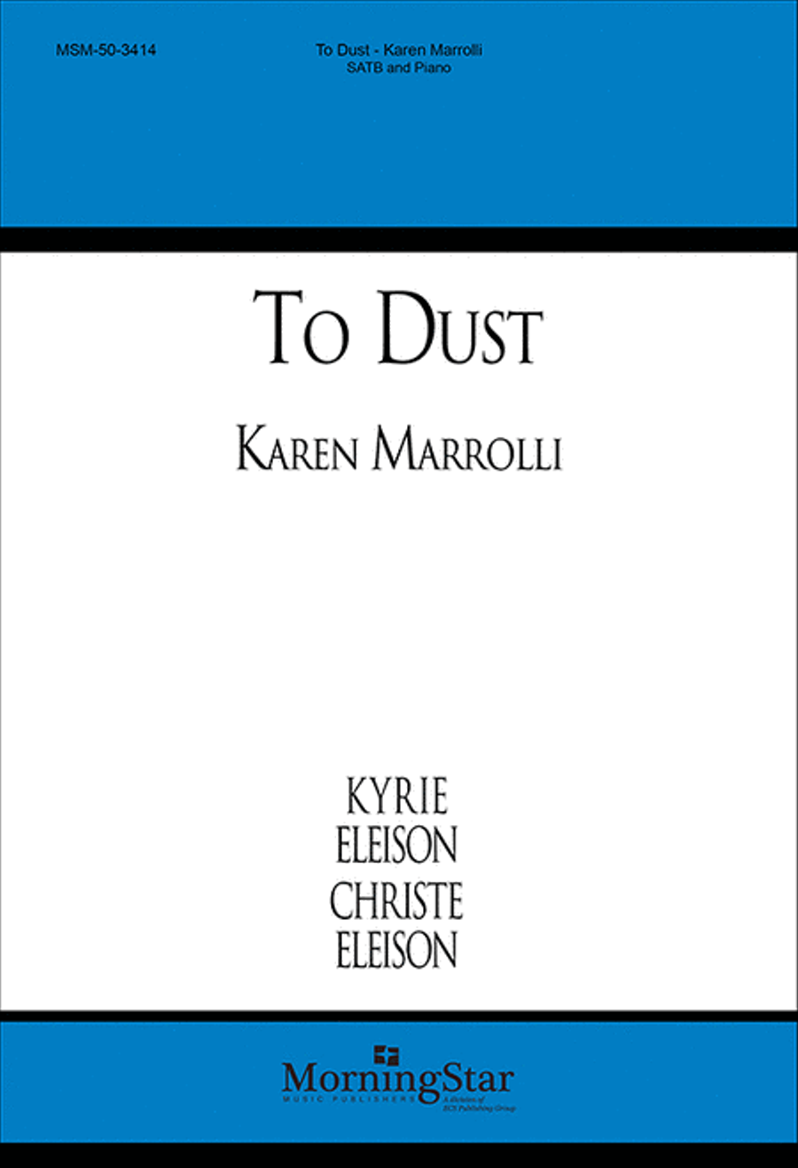 To Dust To Dust 4-Part scores gallery preview page 1