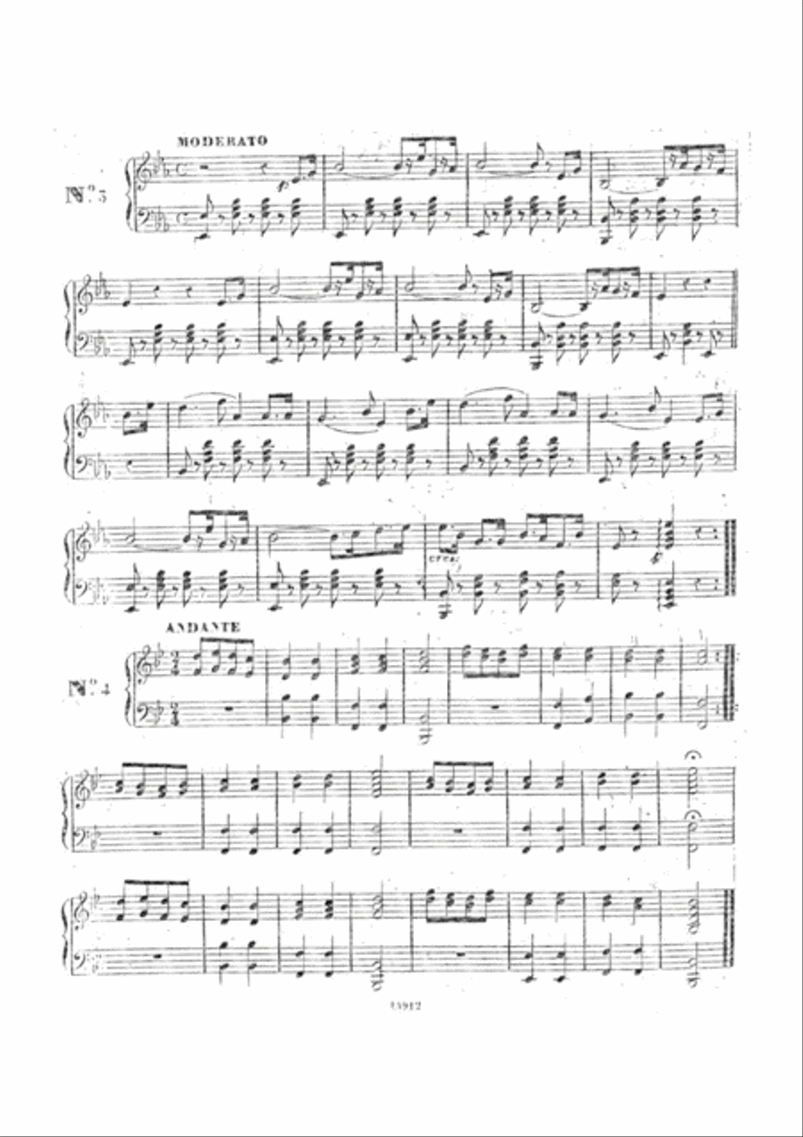 12 Opera Arias for Harp (easy) Harp scores gallery preview page 3