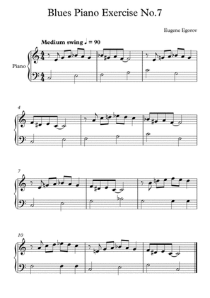 Blues Piano Exercise No.7