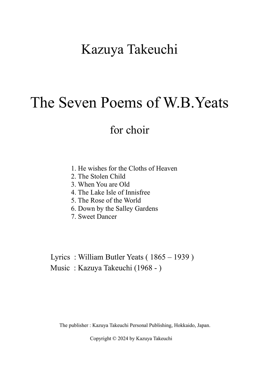 The Seven Poems of W.B.Yeats