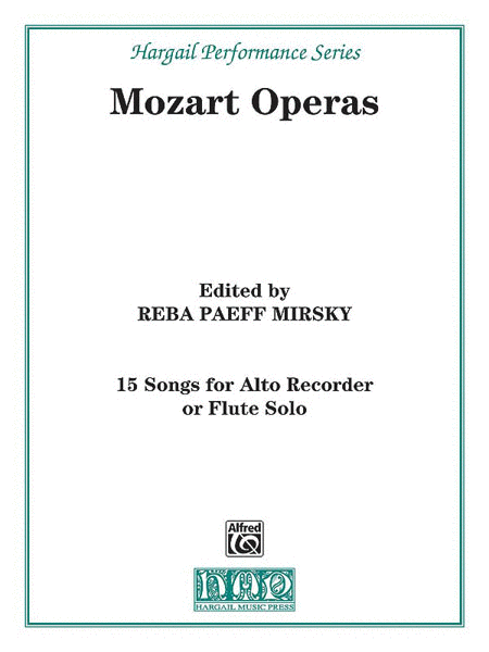 15 Songs from the Operas of Mozart