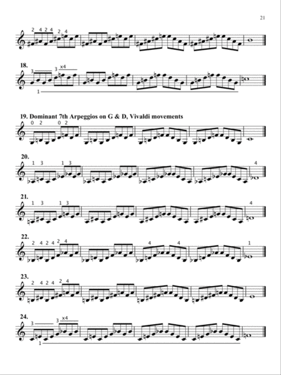 Fingerboard Geography for Violin, Volume 1 Violin Solo scores gallery preview page 3