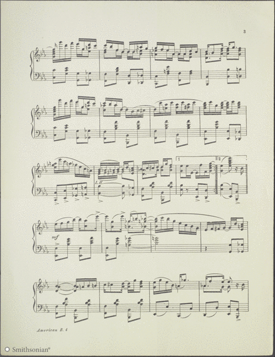 American Beauty Rag Piano Solo scores gallery preview page 3
