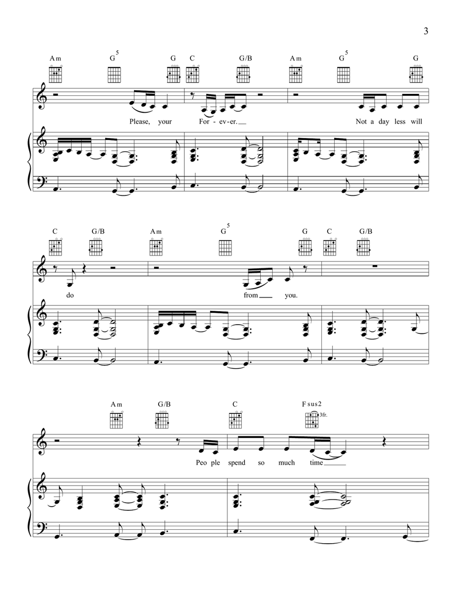 Forever Voice scores gallery preview page 3