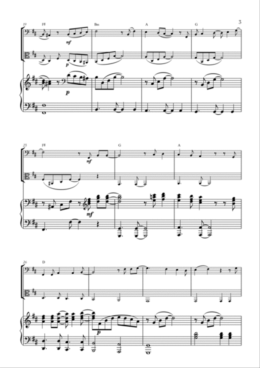 Mary, Did You Know? String Duet scores gallery preview page 3
