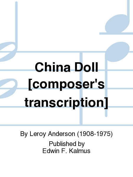 China Doll [composer's transcription]