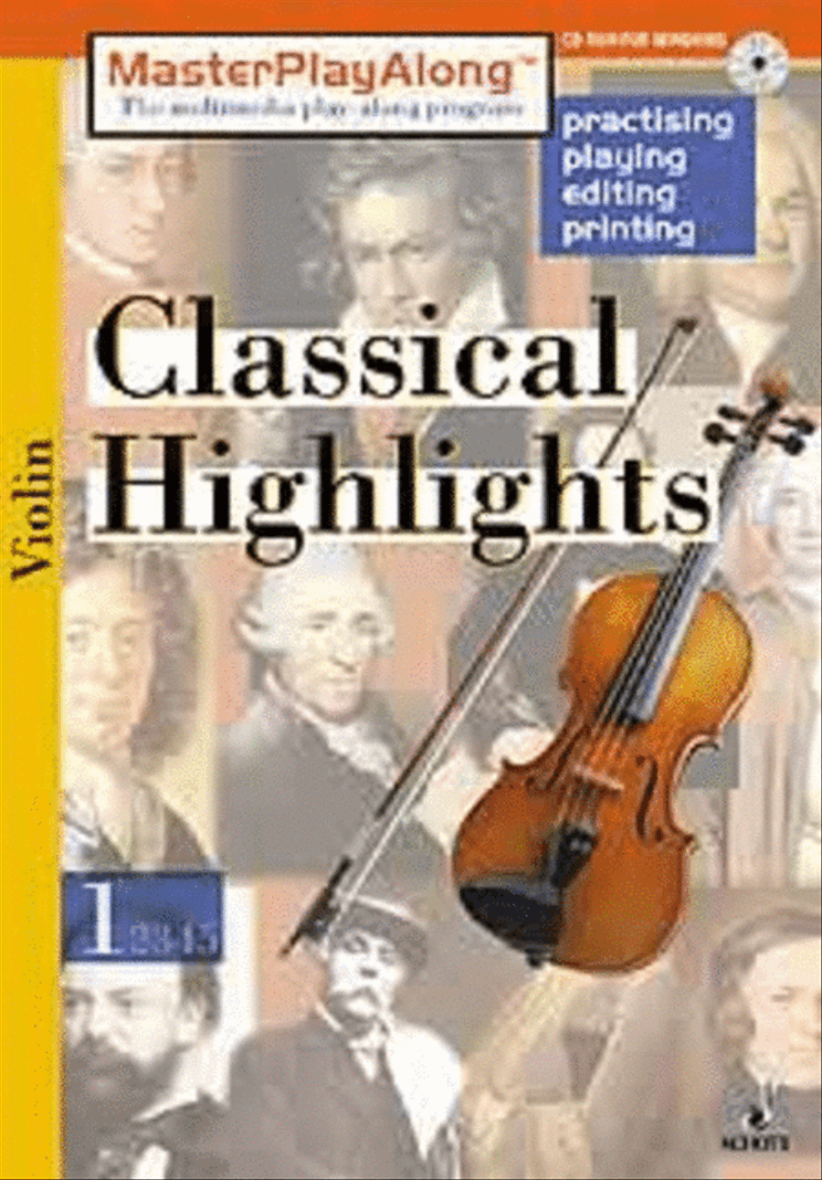 Classical Highlights For Violin Vol 1 Violin Solo scores gallery preview page 1