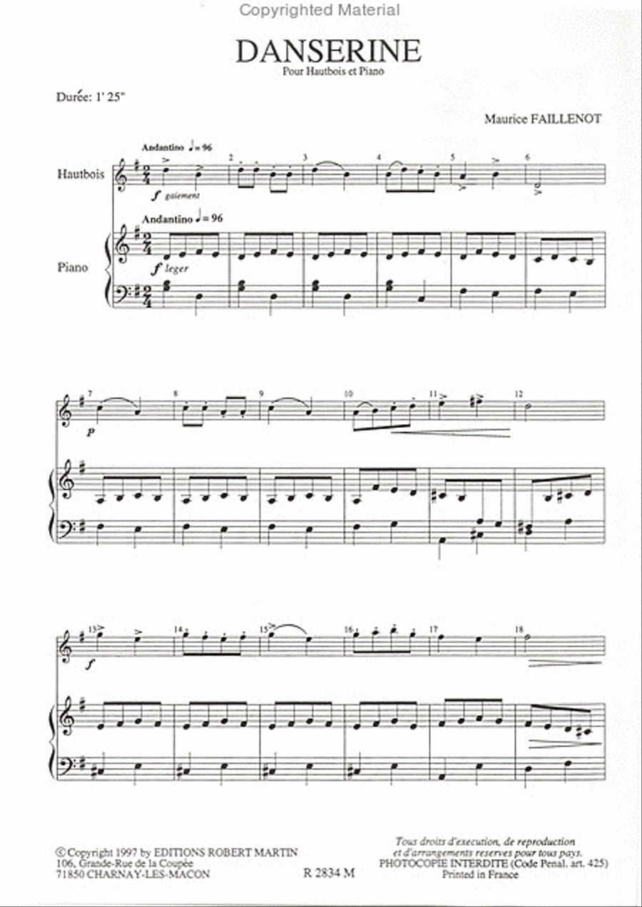 Danserine Danserine Piano Accompaniment scores gallery preview page 2