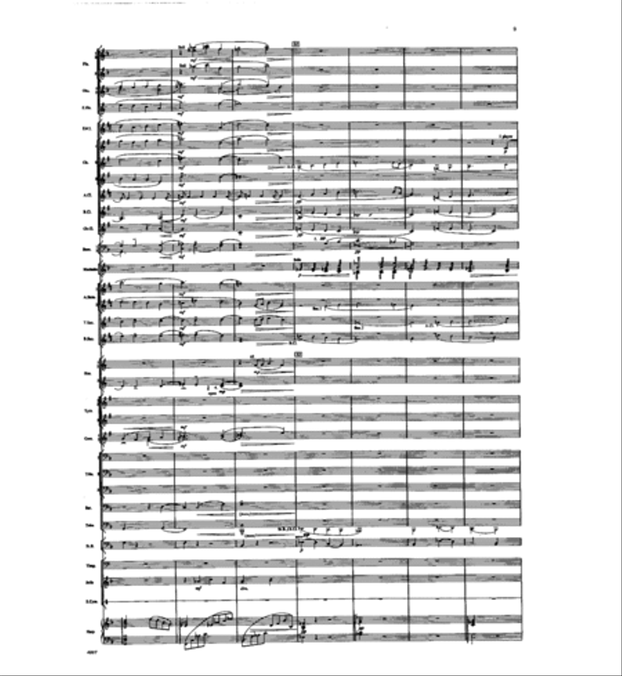 Concertino for Marimba and Winds Concert Band scores gallery preview page 7