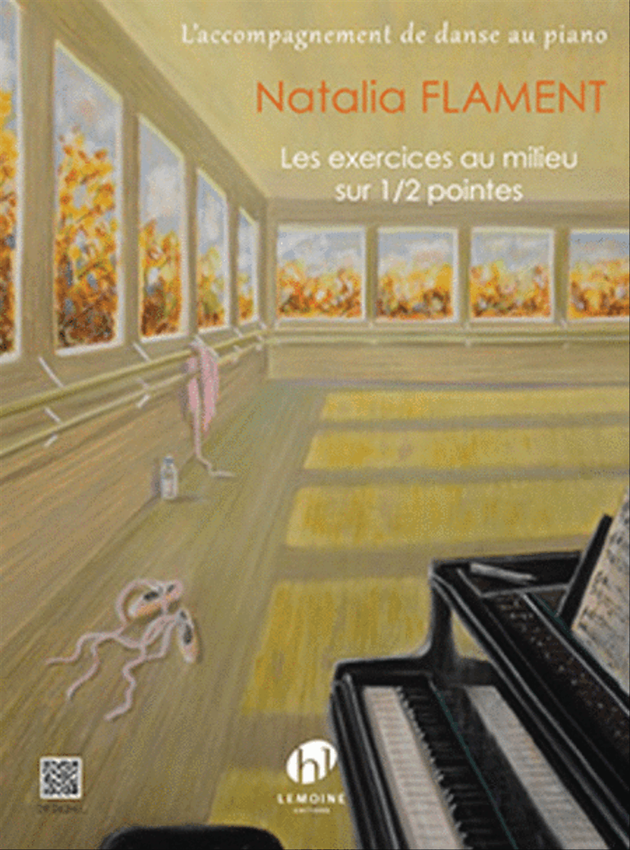 Les exercices au milieu sur 1/2 pointes Piano Solo scores gallery preview page 1