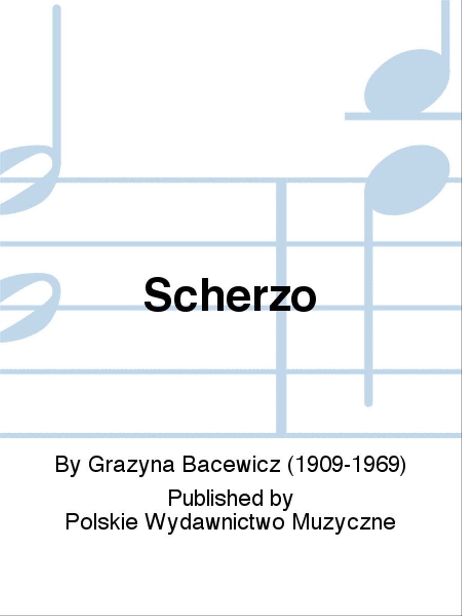Scherzo Piano Solo scores gallery preview page 1