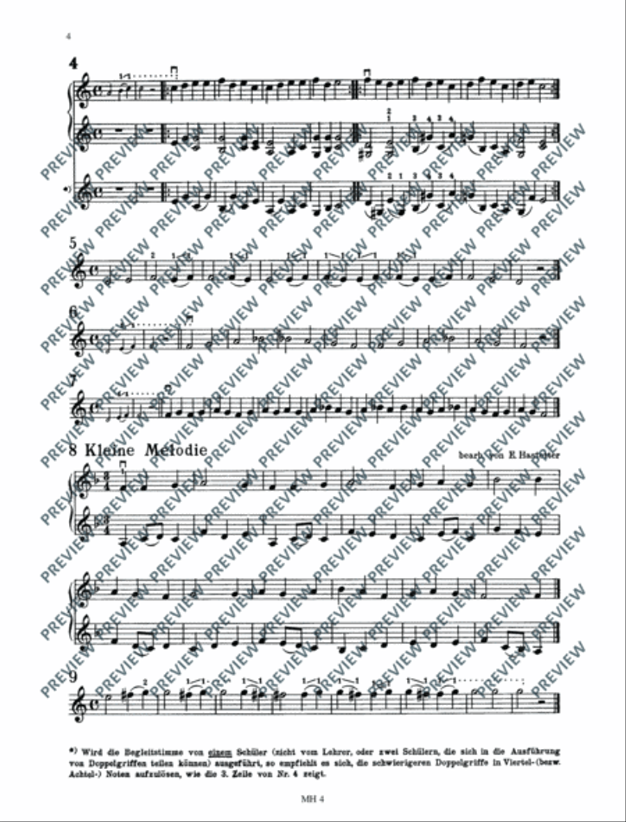 Das Geigenspiel Das Geigenspiel Violin scores gallery preview page 5
