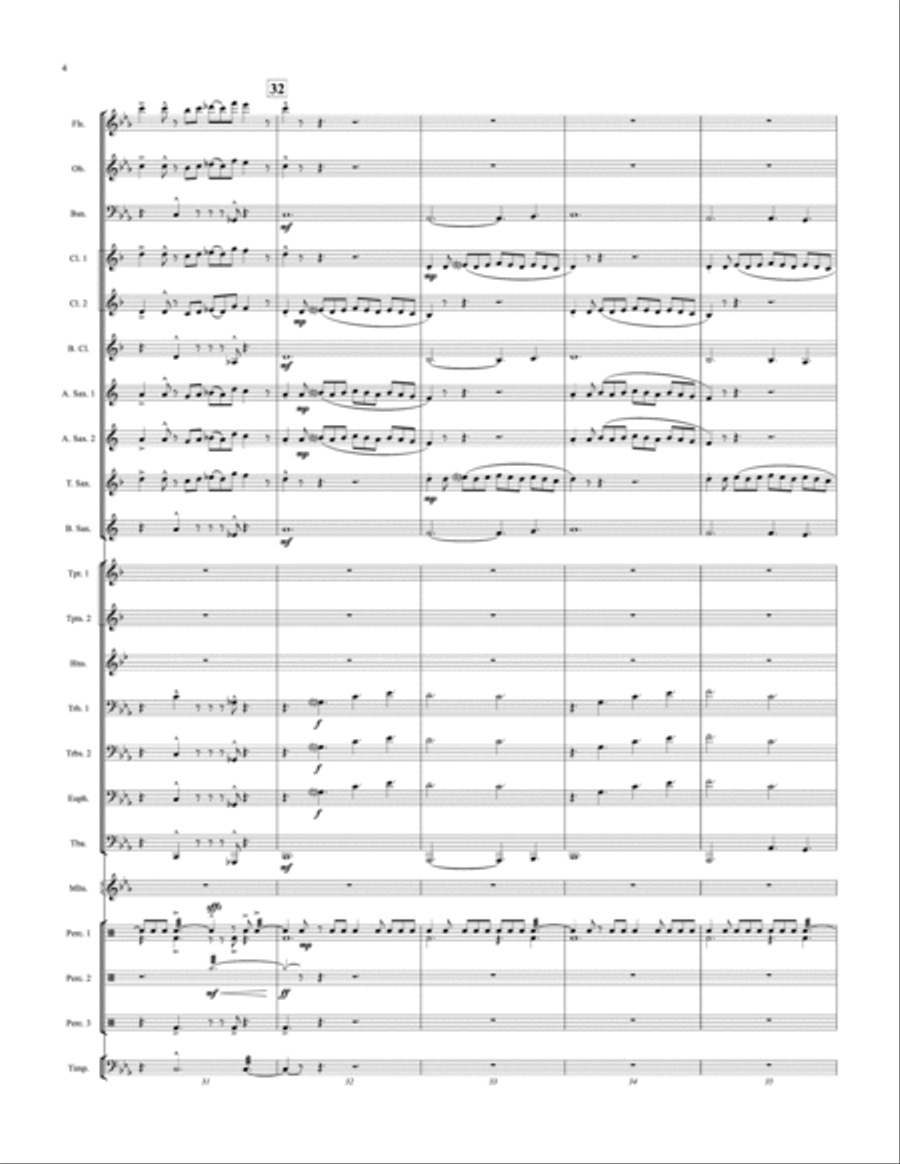Glorious Revolution: Score Concert Band scores gallery preview page 4